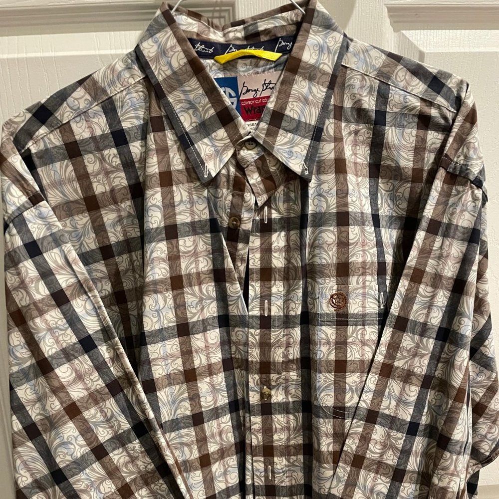 Wrangler George Strait Long sleeve button up - 2xl